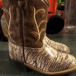 Old west toddler boot sz 8
